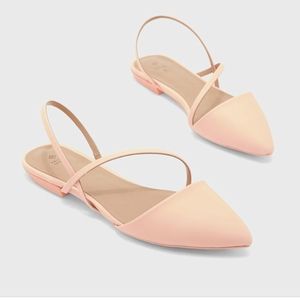 Slingback flats